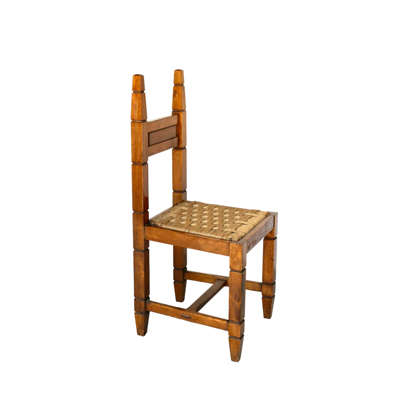 A set of 10 chairs, Italy 40s. image 4